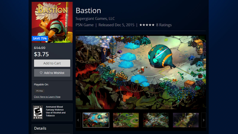 Illustration for article titled There Are Fourteen More Games For Sale On PSN Today